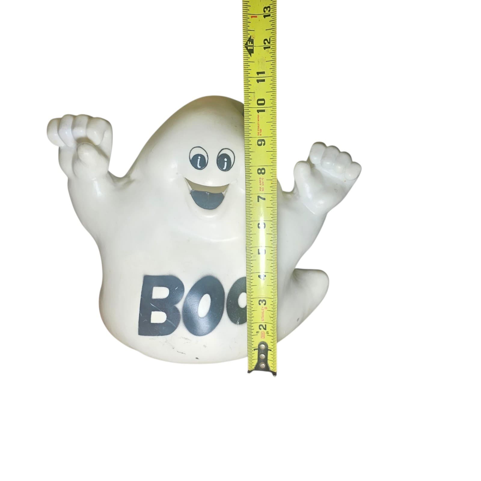 Vintage 90s Halloween "BOO" Ghost Blow Mold. Indoor/Outdoor. 11" - No Light - Thumbnail 5
