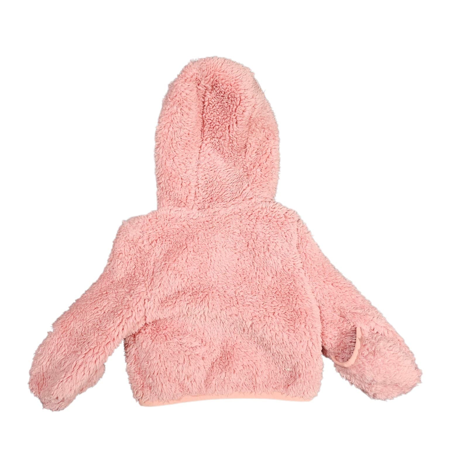The North Face Bear Full Zip Hoodie (Infant) Cameo Pink O-3 Months - Thumbnail 5