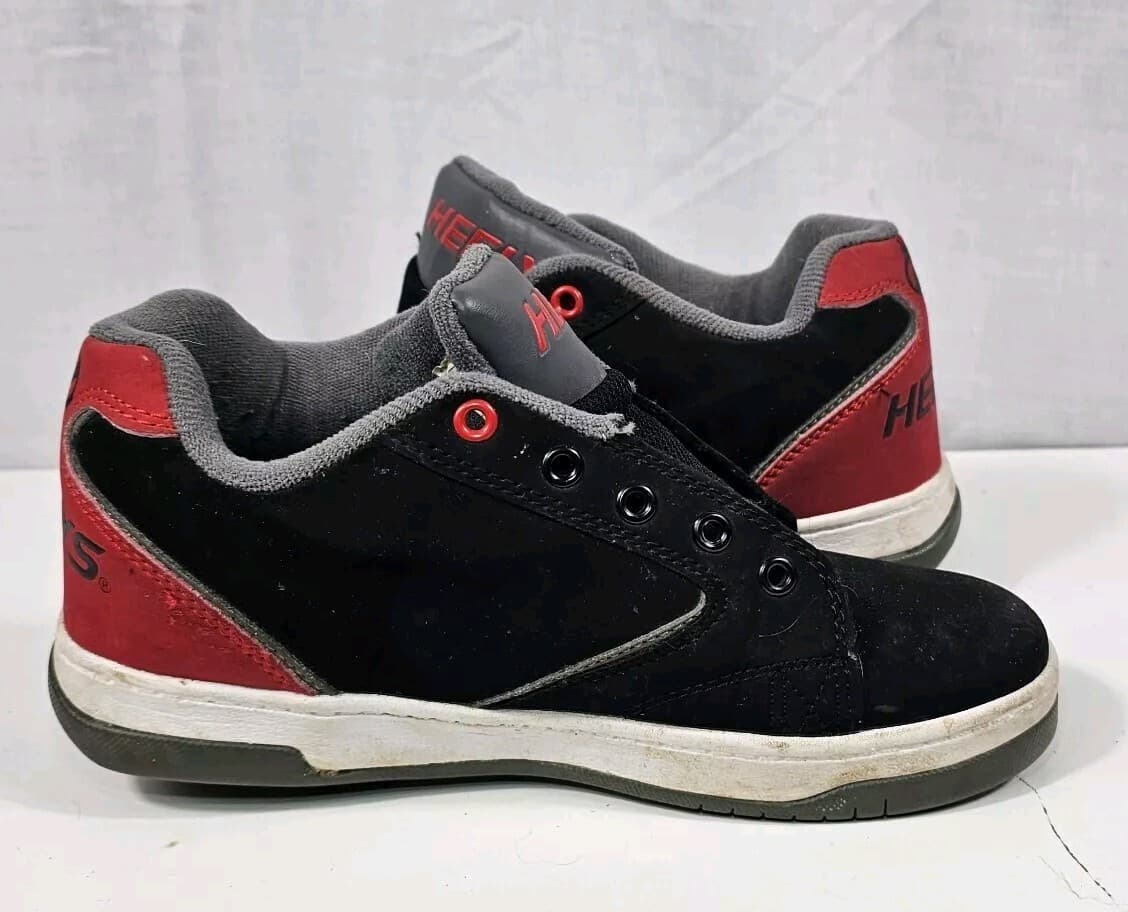 Heelys Propel 2.0 Boys Girls Youth Skate Shoes Sneakers Black Red Youth Size 5 - Thumbnail 6