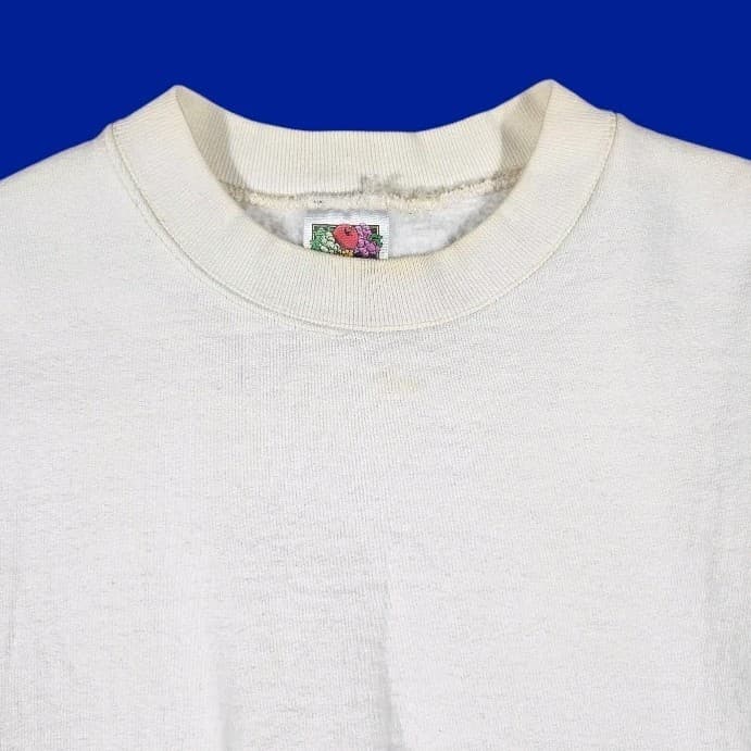 Fruit Of The Loom Super Cotton Vintage 90s Size Med - Thumbnail 2