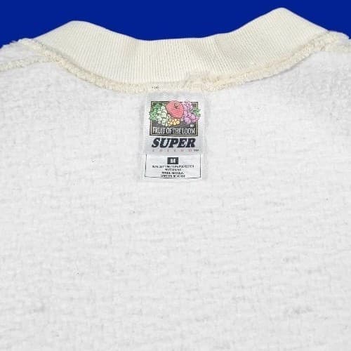Fruit Of The Loom Super Cotton Vintage 90s Size Med - Thumbnail 11