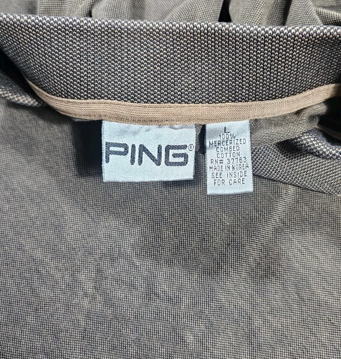 Ping Golf Polo mens Size Large - Thumbnail 9