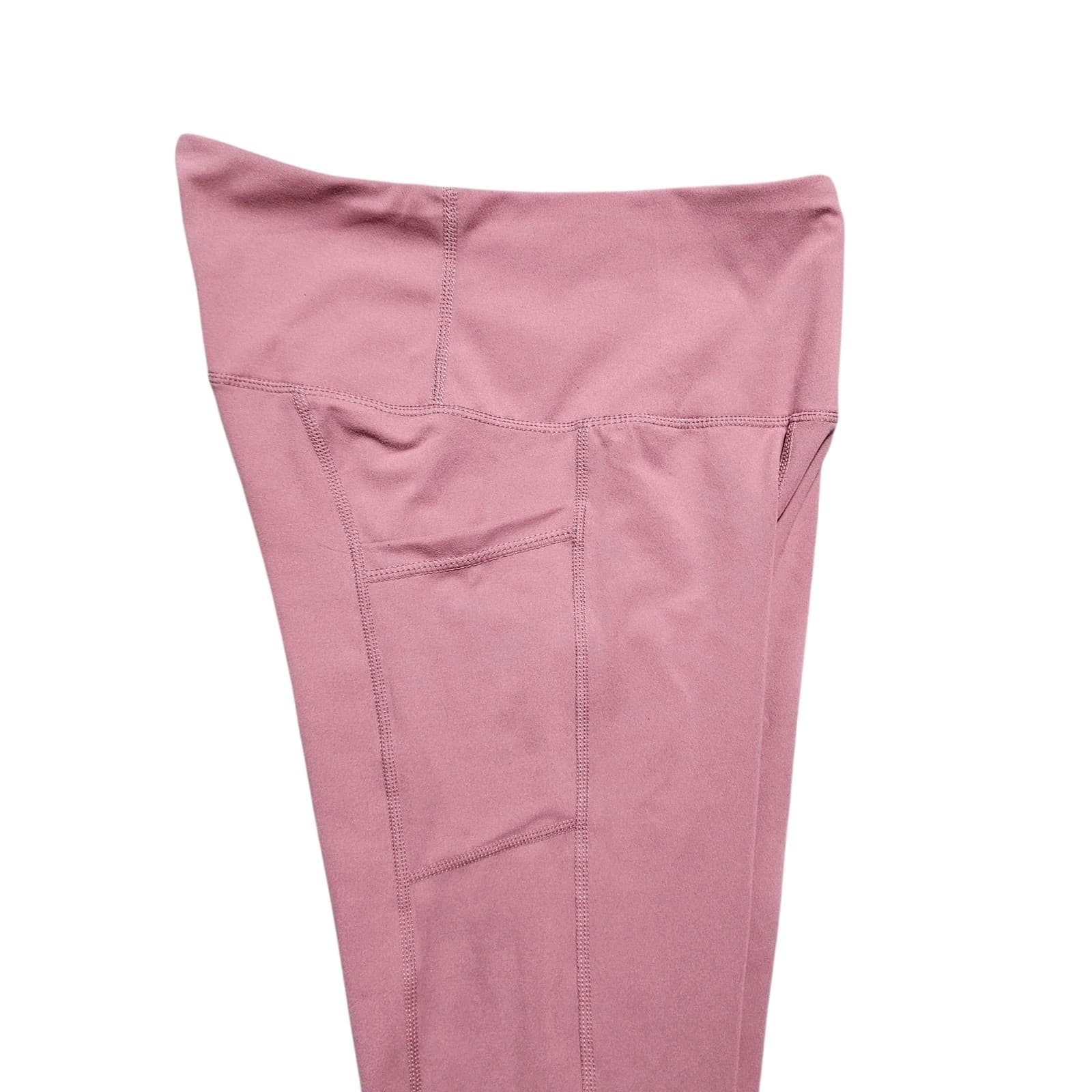 Yogalicious Pink High-Waist Leggings. Gym Running Yoga Pants Womans Small - Thumbnail 6