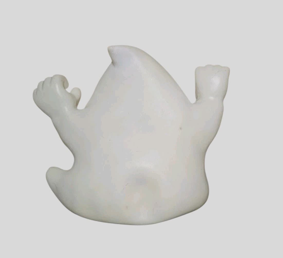 Vintage 90s Halloween "BOO" Ghost Blow Mold. Indoor/Outdoor. 11" - No Light - Thumbnail 3