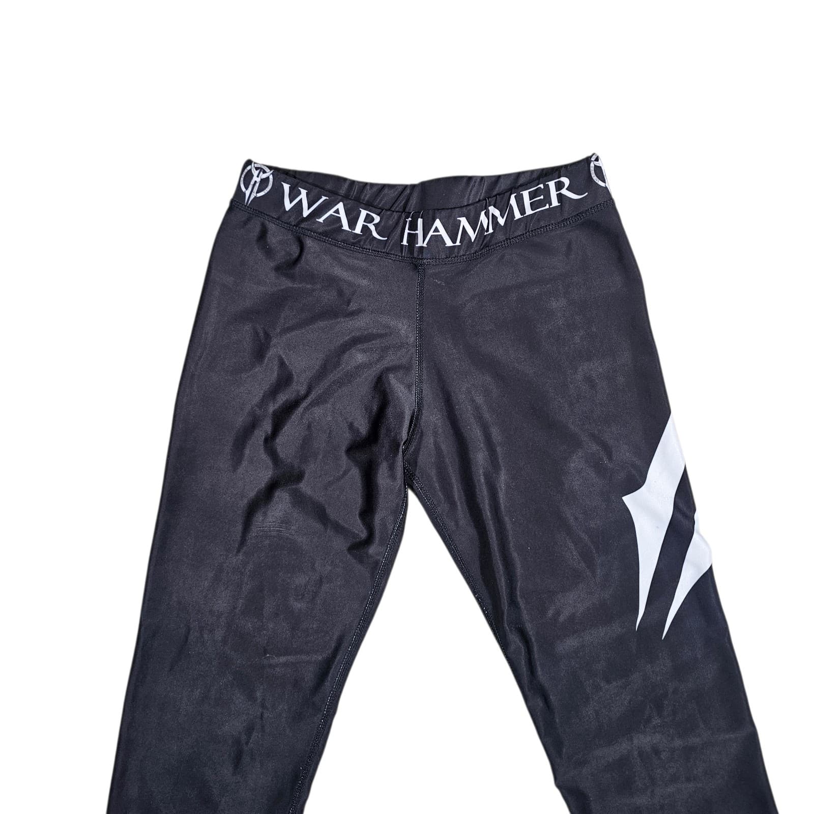 War Hammer Gym Gear Compression Leggings Capri Woman's Size Medium - Thumbnail 2