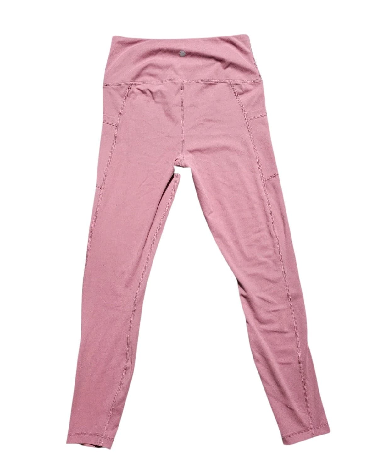 Yogalicious Pink High-Waist Leggings. Gym Running Yoga Pants Womans Small - Thumbnail 5