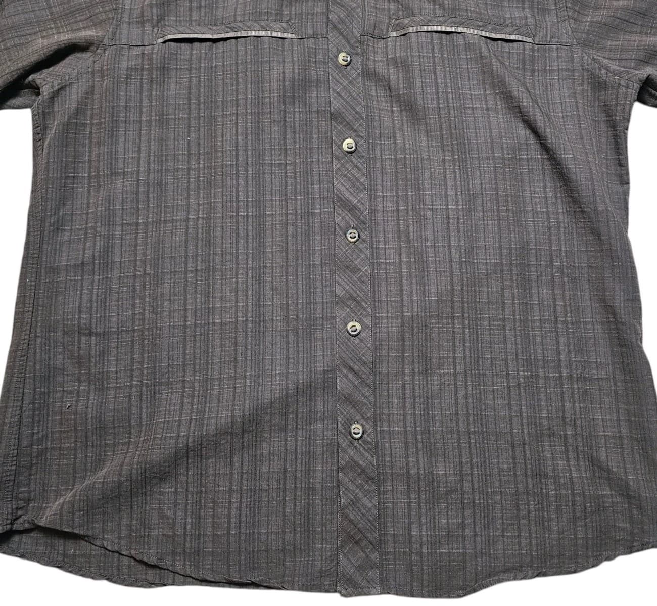 Exofficio Long Sleeve Shirt Mens Xxl Brown Button Down - Thumbnail 3