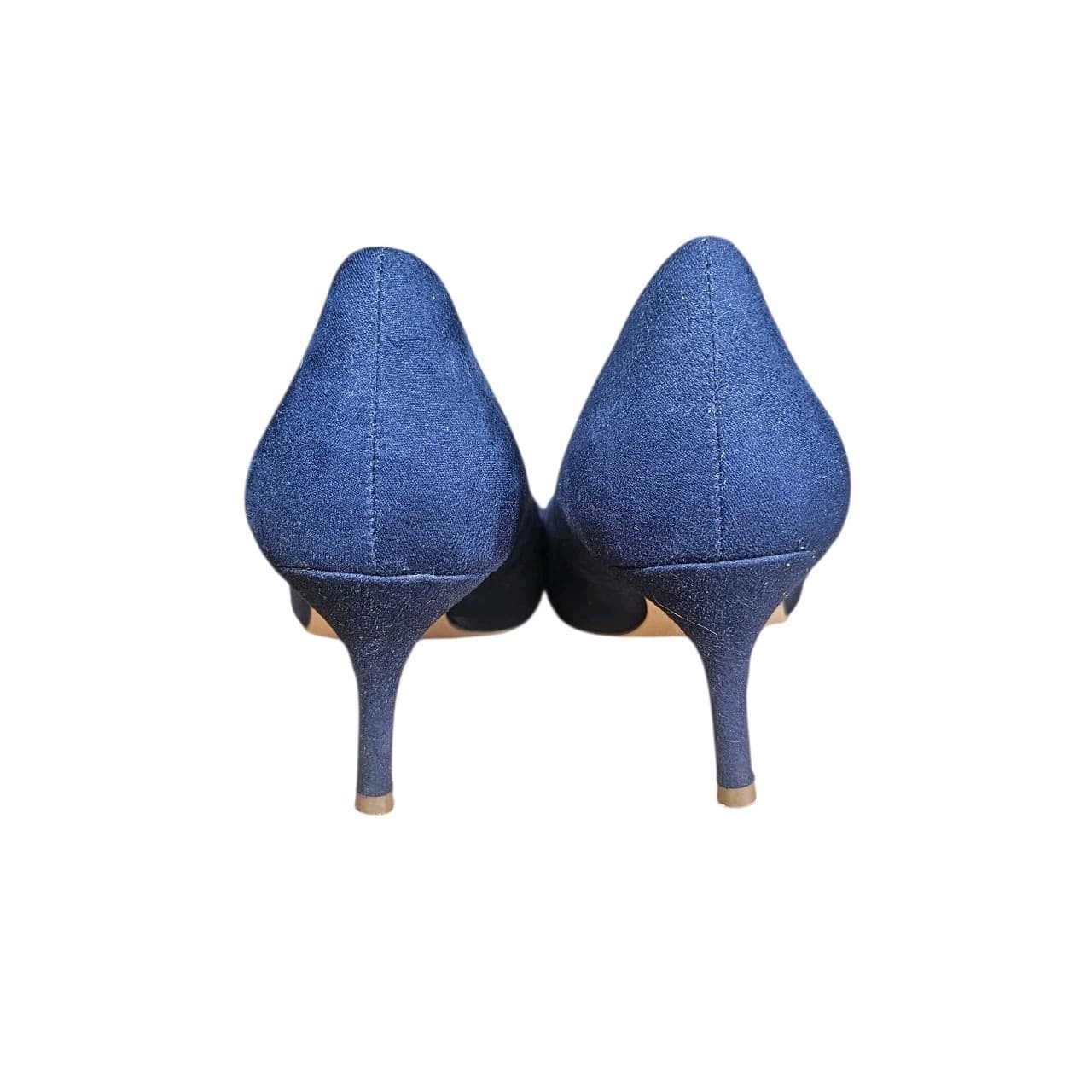 Charles By Charles David Blue SUEDE Heels - Size 7.5 M - Thumbnail 3