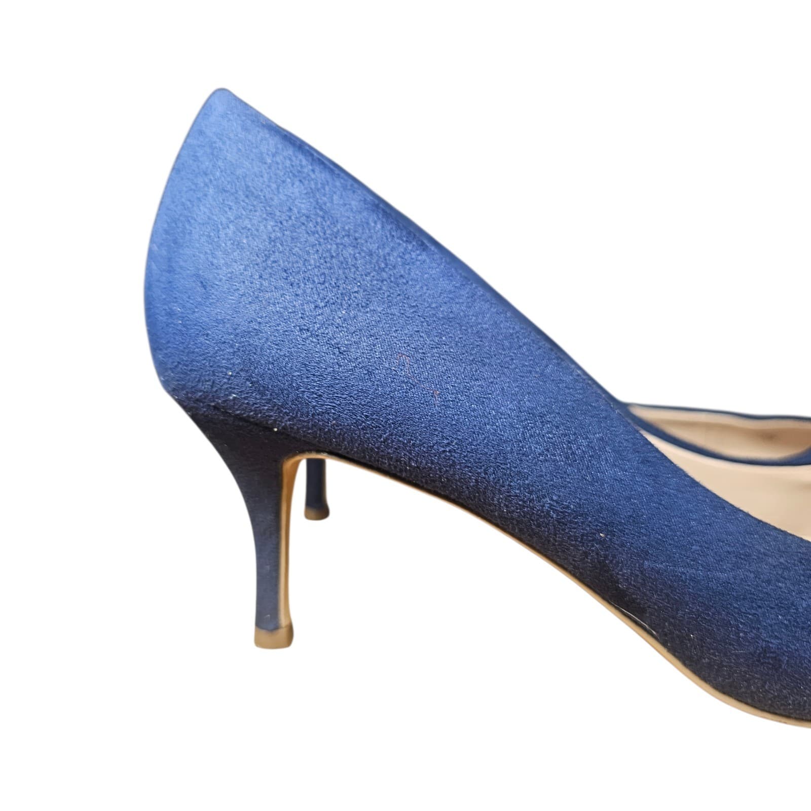 Charles By Charles David Blue SUEDE Heels - Size 7.5 M - Thumbnail 11