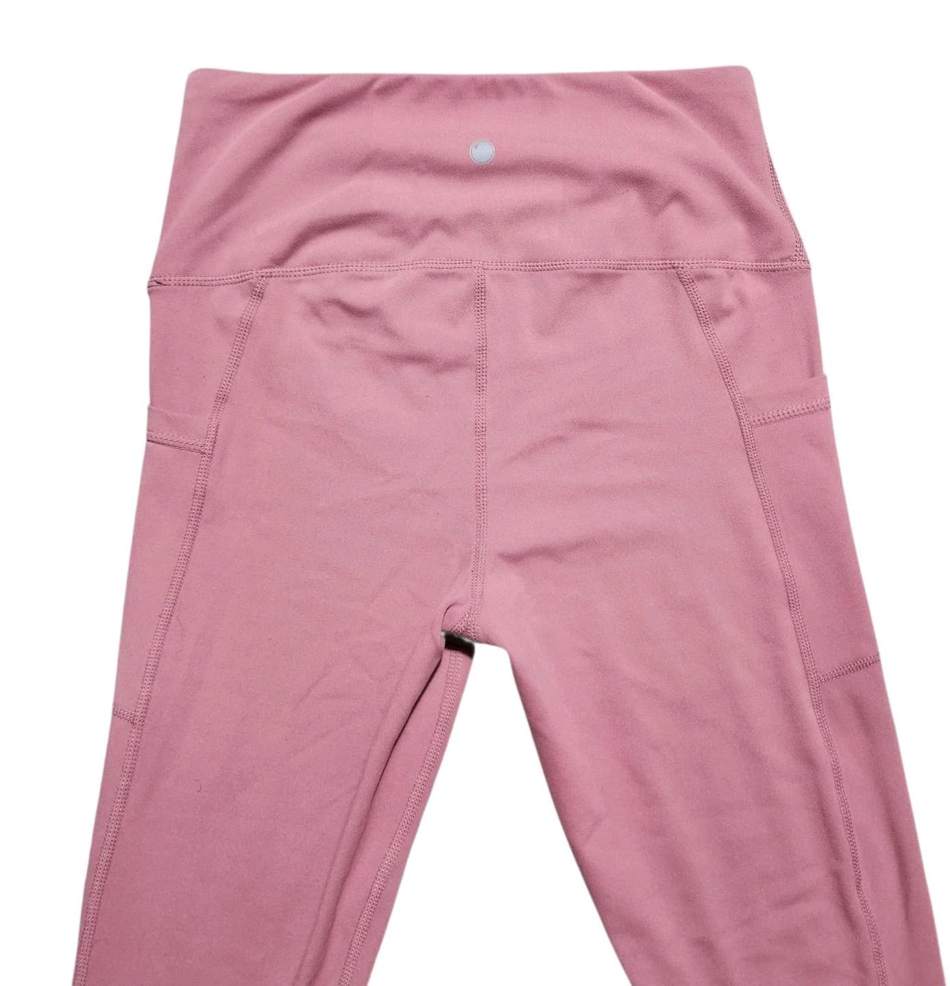 Yogalicious Pink High-Waist Leggings. Gym Running Yoga Pants Womans Small - Thumbnail 4