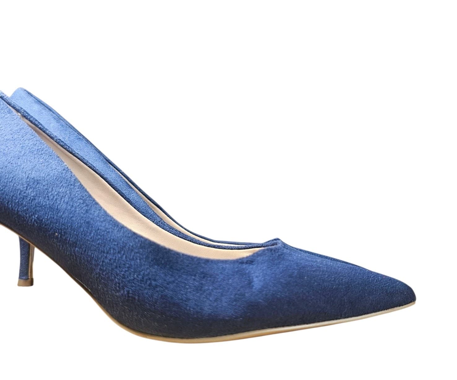 Charles By Charles David Blue SUEDE Heels - Size 7.5 M - Thumbnail 10