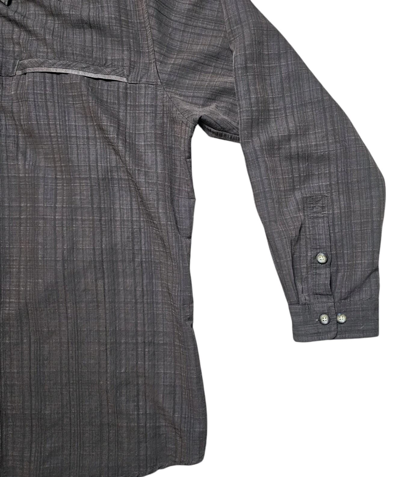 Exofficio Long Sleeve Shirt Mens Xxl Brown Button Down - Thumbnail 4