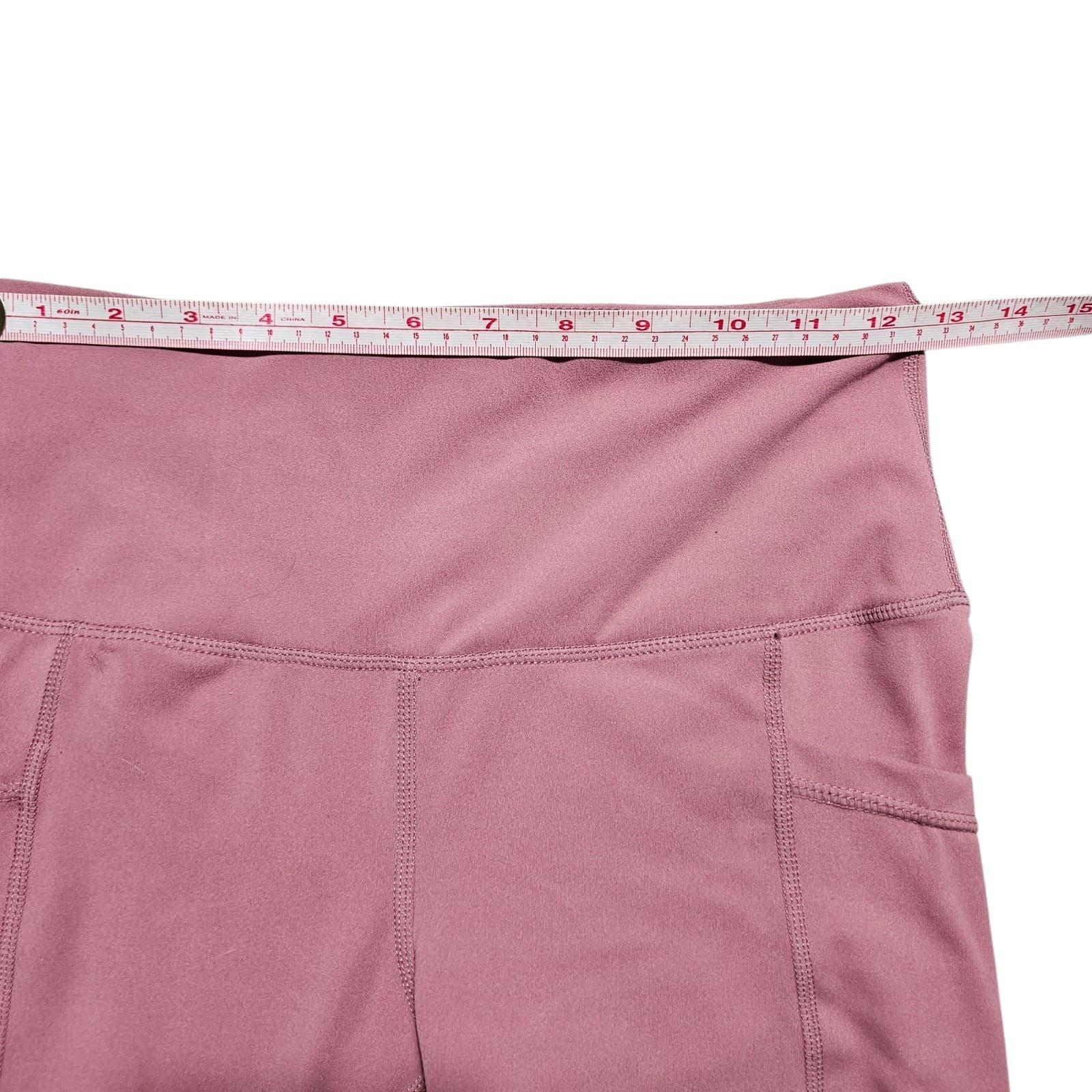 Yogalicious Pink High-Waist Leggings. Gym Running Yoga Pants Womans Small - Thumbnail 8