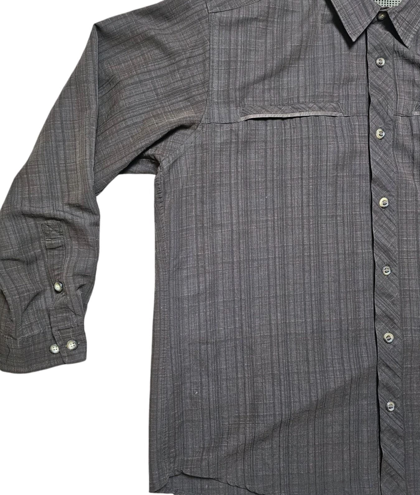 Exofficio Long Sleeve Shirt Mens Xxl Brown Button Down - Thumbnail 5