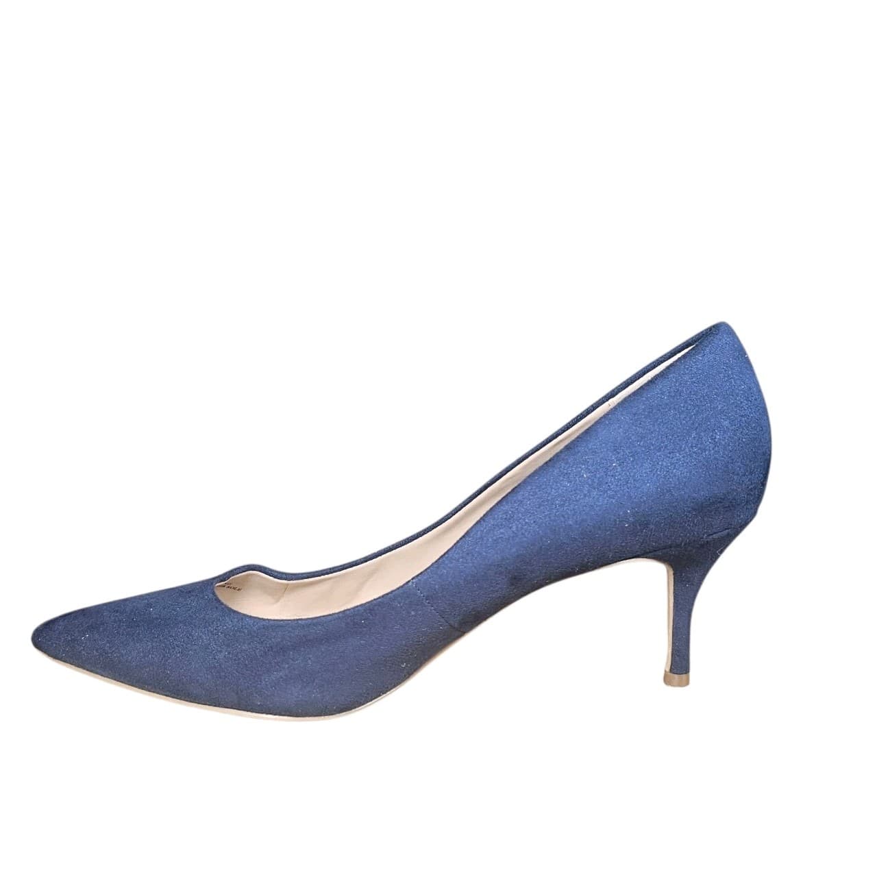 Charles By Charles David Blue SUEDE Heels - Size 7.5 M - Thumbnail 7