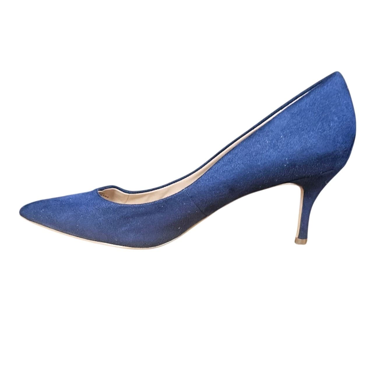 Charles By Charles David Blue SUEDE Heels - Size 7.5 M - Thumbnail 9