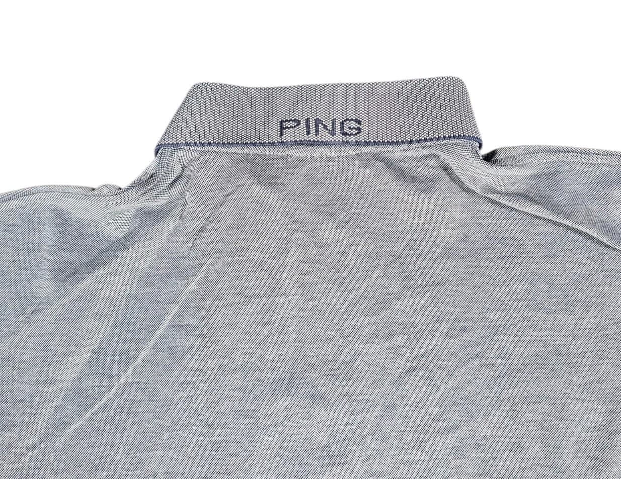 Ping Collection Golf Polo Collar Shirt Men's Size Large Gray - Thumbnail 7