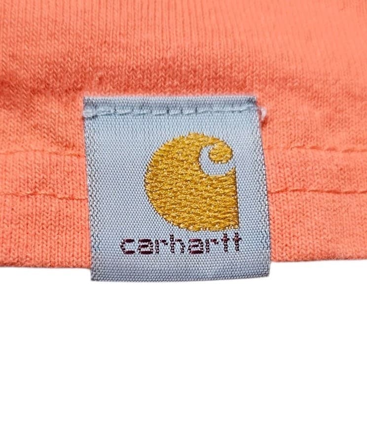Carhart Womans Long Sleeve Loose Fit Shirt Large 12-14 Salmon - Thumbnail 13