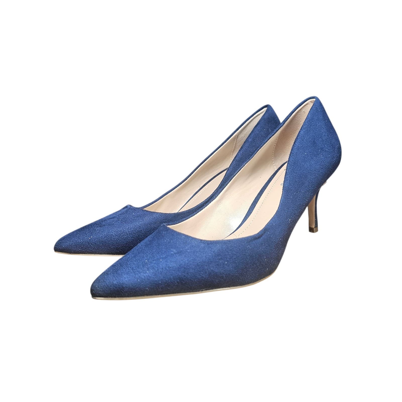 Charles By Charles David Blue SUEDE Heels - Size 7.5 M