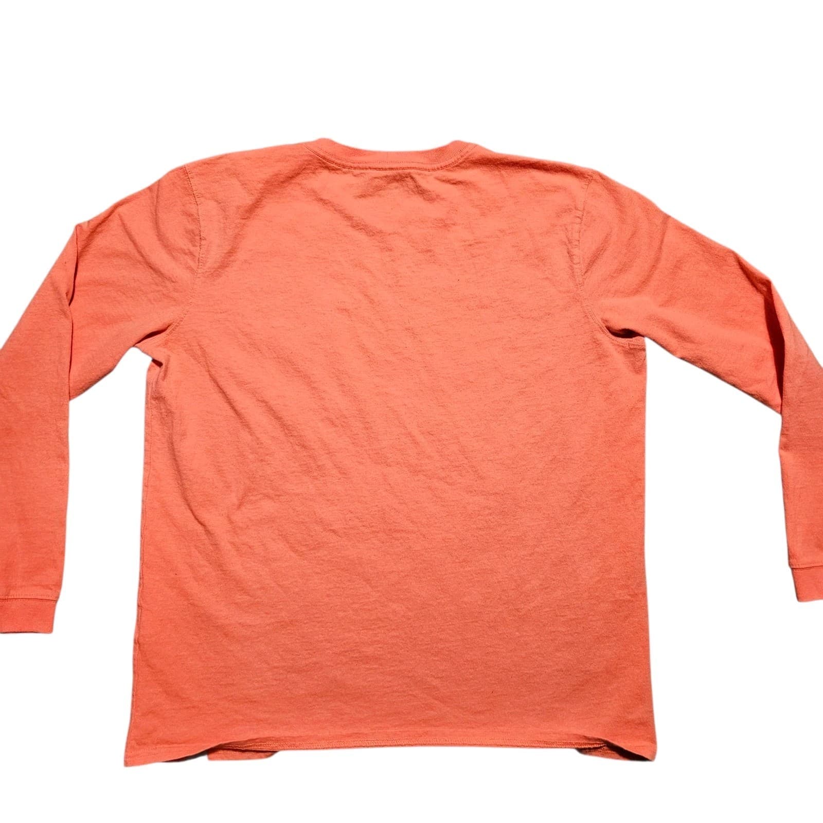 Carhart Womans Long Sleeve Loose Fit Shirt Large 12-14 Salmon - Thumbnail 5