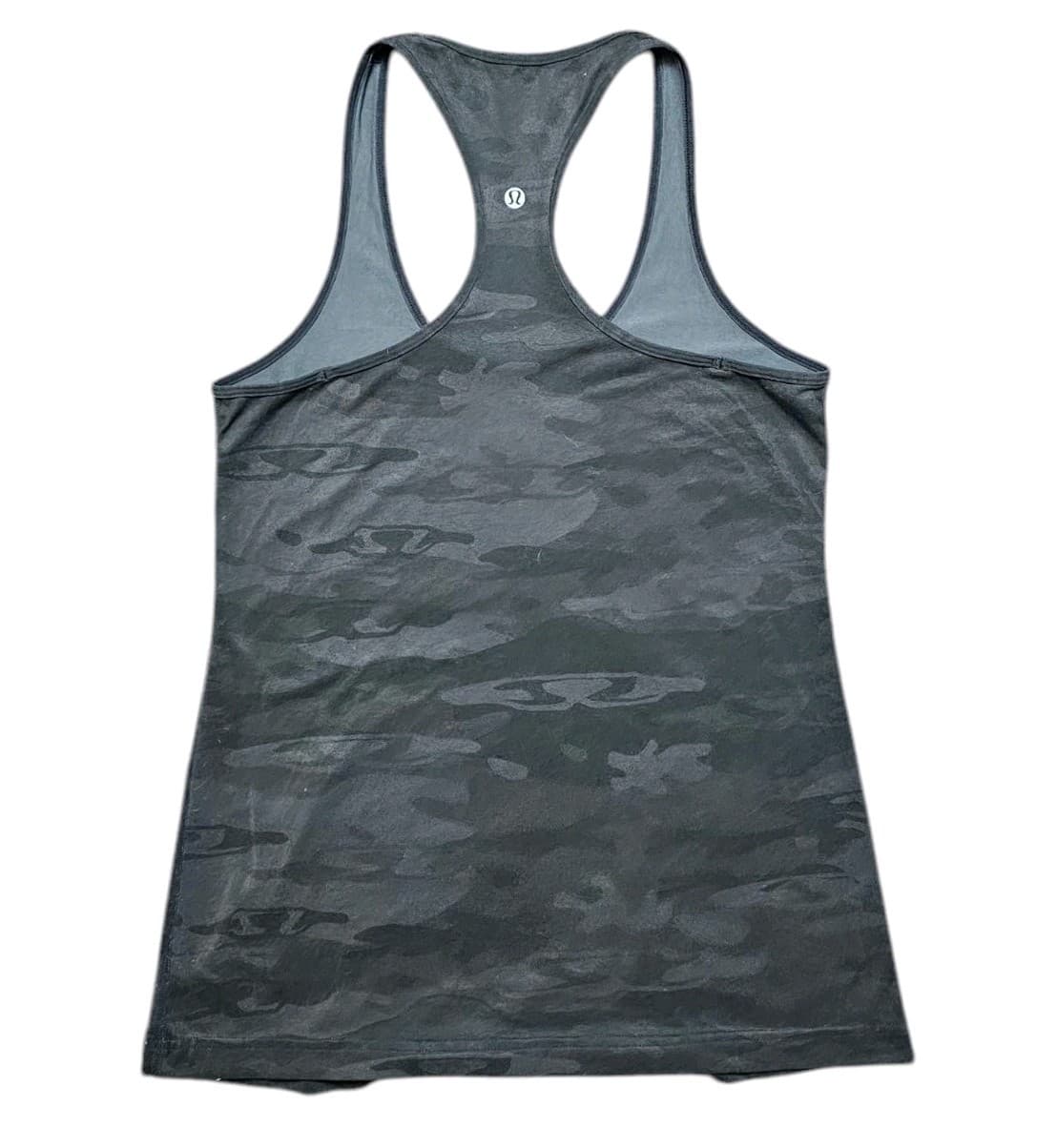 Lululemon Tank Top Womens Size 5 Or 6?(see Pics) Camo Tank Casual Tee Racerback