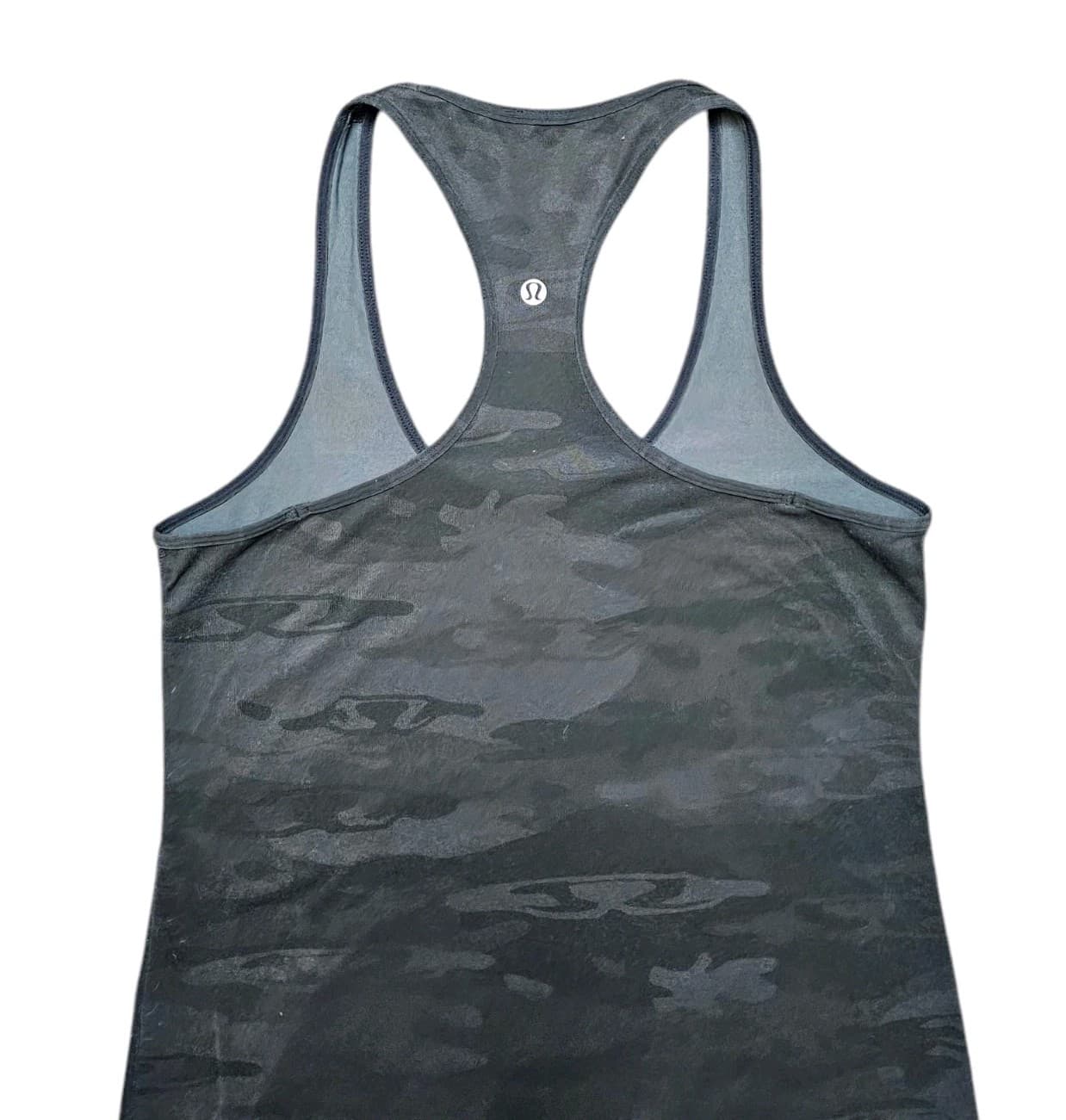 Lululemon Tank Top Womens Size 5 Or 6?(see Pics) Camo Tank Casual Tee Racerback - Thumbnail 6