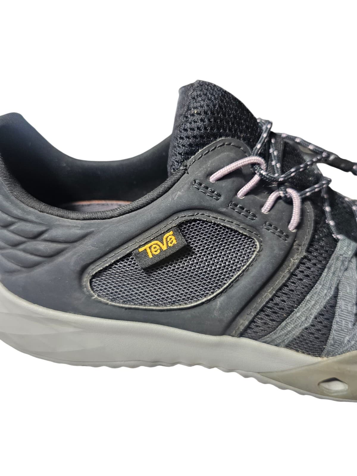 TEVA WOMEN TERRA-FLOAT CHURN BLACK HYBRID TRAIL SHOE 8.5 - Thumbnail 6