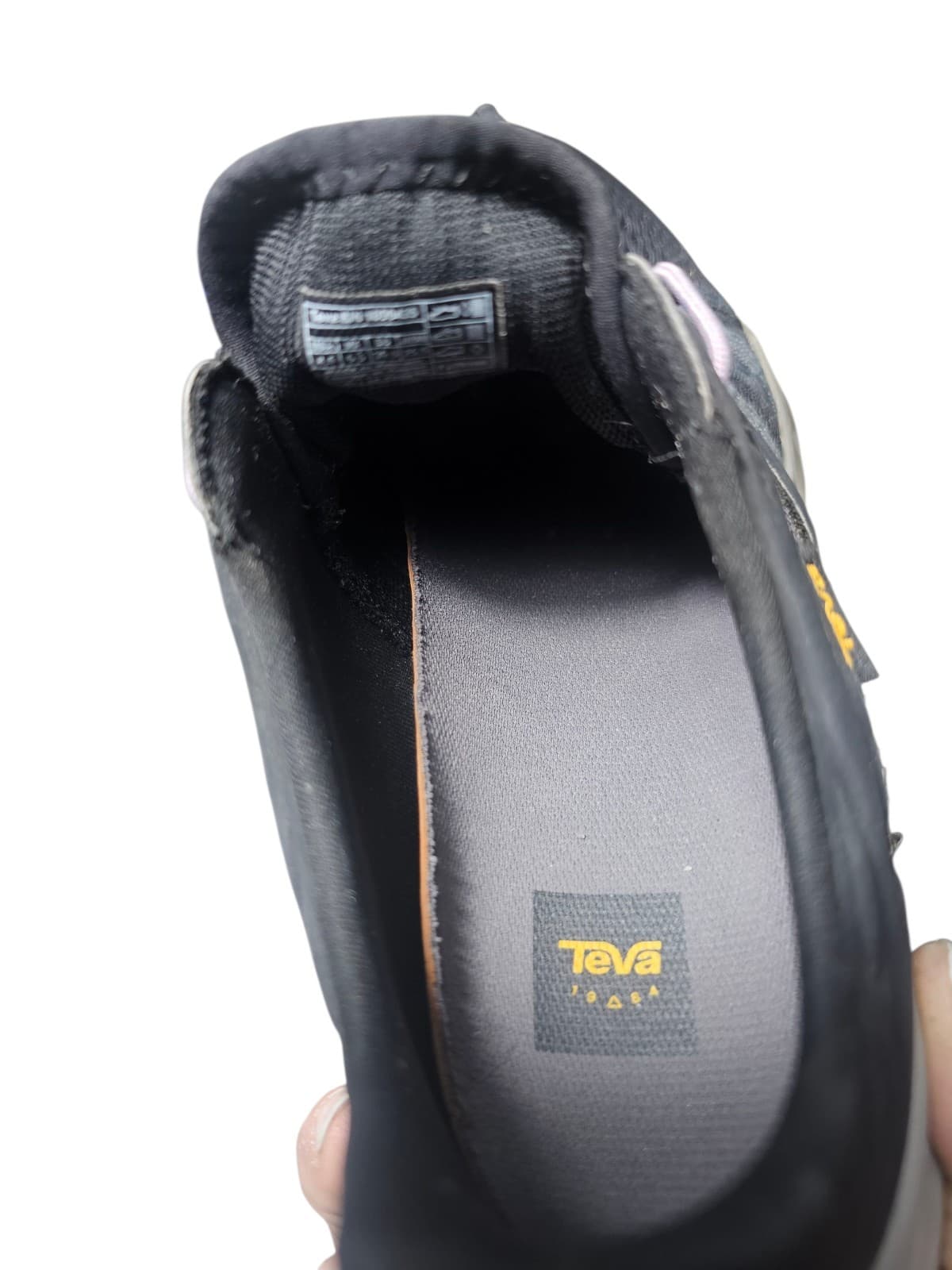 TEVA WOMEN TERRA-FLOAT CHURN BLACK HYBRID TRAIL SHOE 8.5 - Thumbnail 9