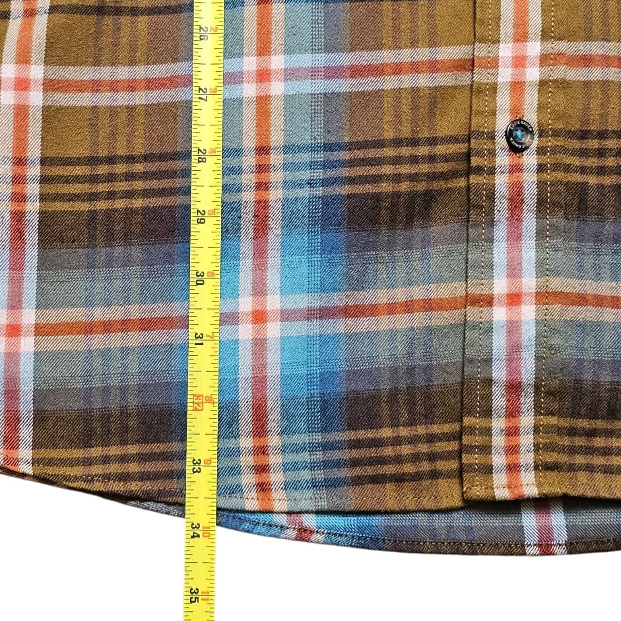 EDDIE BAUER CLASSIC FIT PLAID TRAVELER BUTTON UP SHIRT MENS SZ T2XL - Thumbnail 8