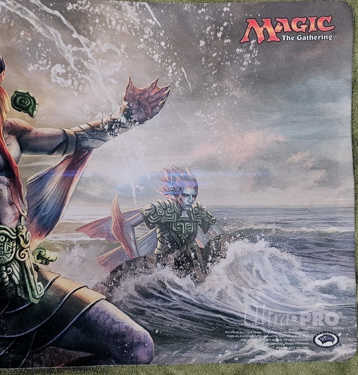 Magic The Gathering Playmat Ultra Pro Kopala Warden Of Waves - Thumbnail 5
