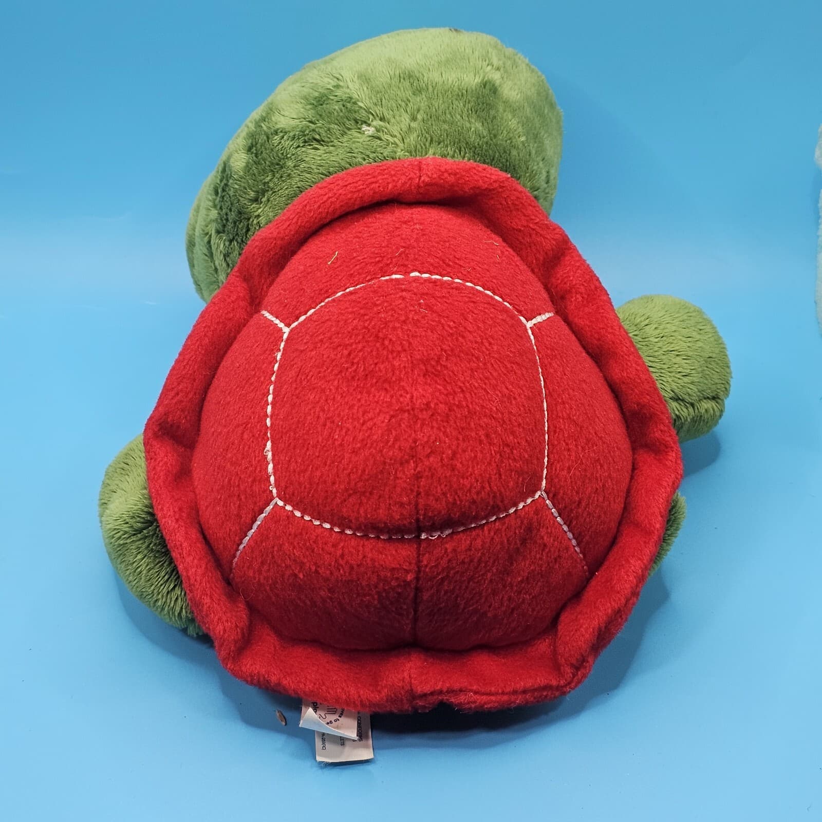 Applause Plush Green Sea Baby Turtle Stuffed Animal Big Eyes Toy 10” - Thumbnail 7