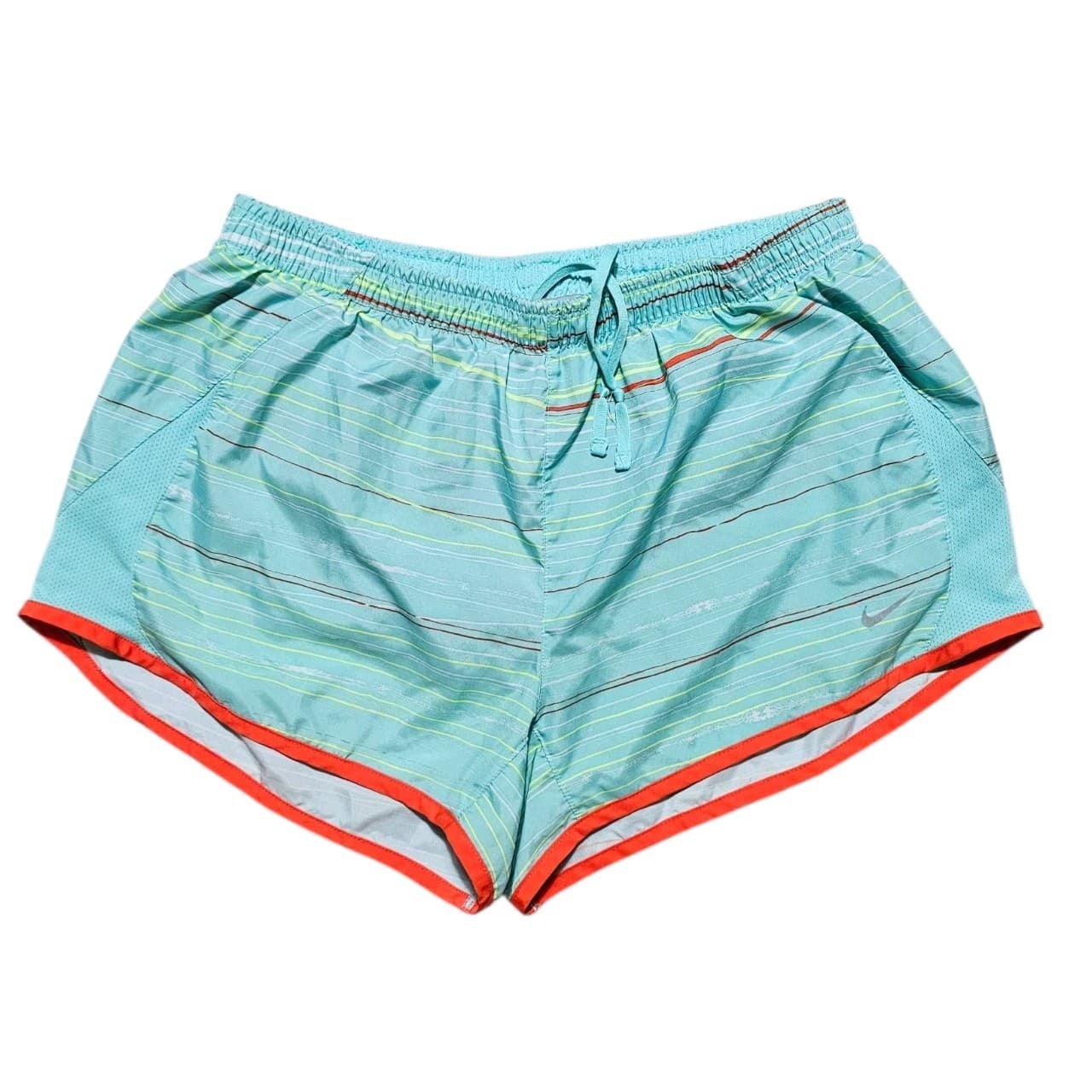 NIKE DRI-FIT Women’s Athletic Gym Workout Running Shorts Light Teal Size Small - Thumbnail 2