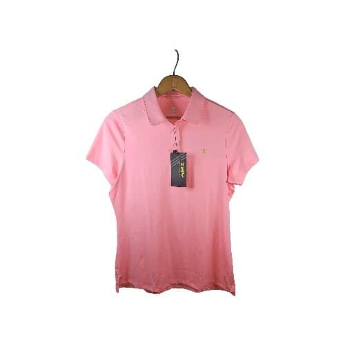 Travels Together With You Woman's Pink Polo Size Small - Thumbnail 2