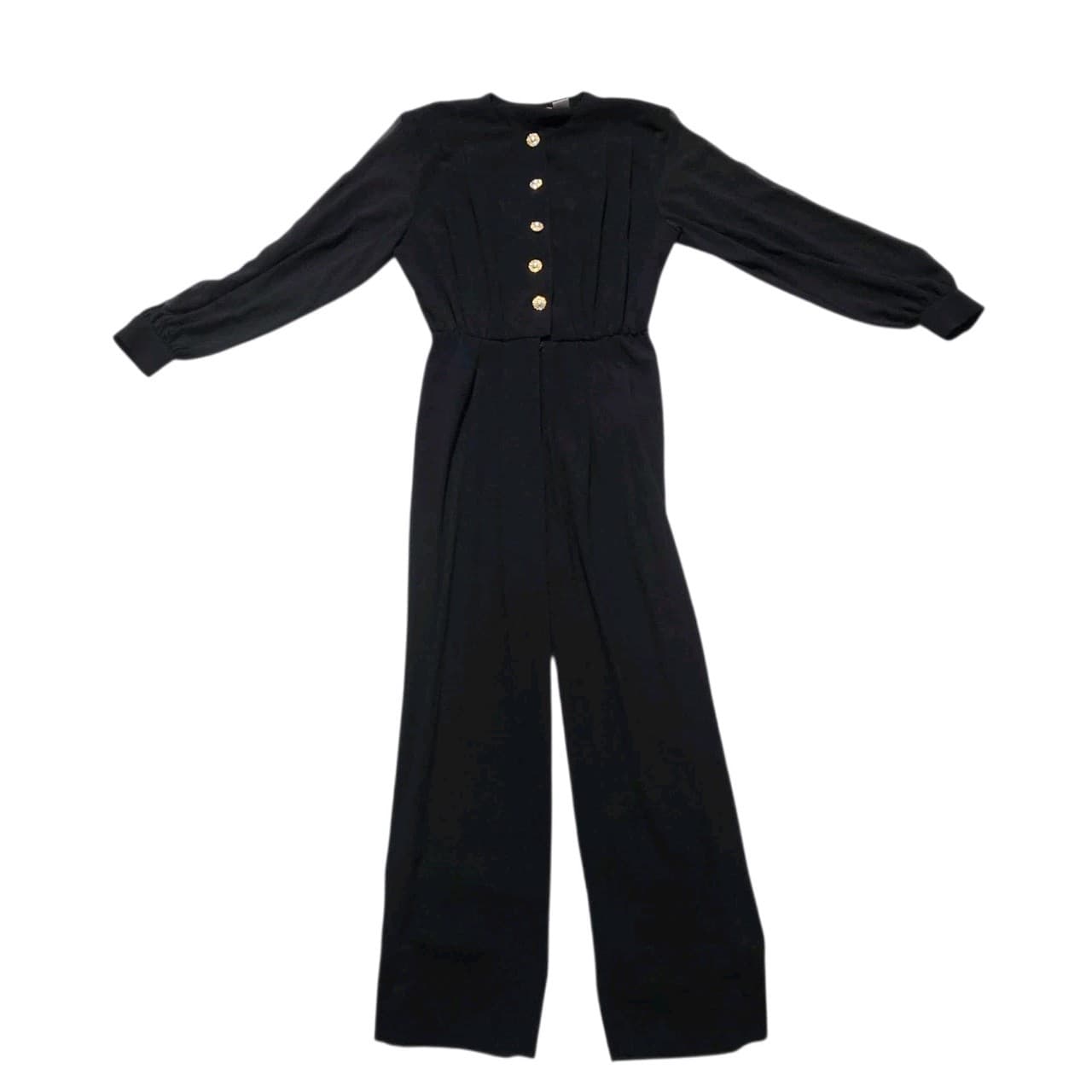 Vintage Liz Claiborne Black Jump Suit Size 8