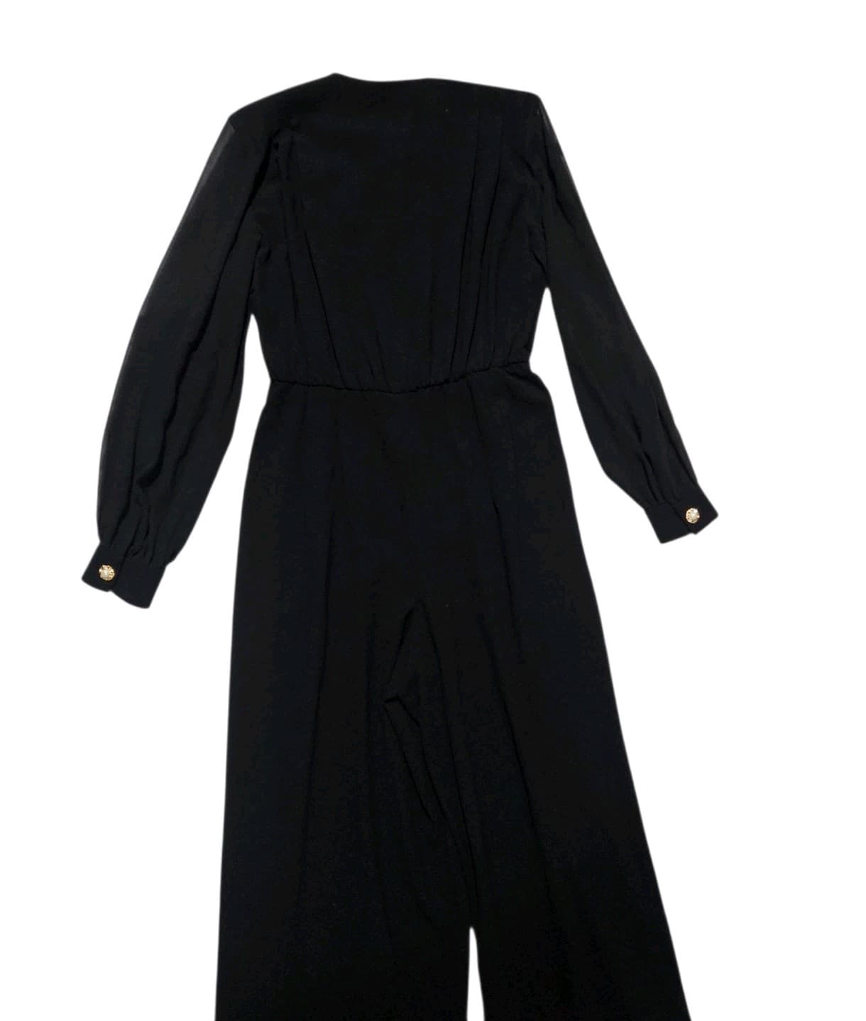 Vintage Liz Claiborne Black Jump Suit Size 8 - Thumbnail 6