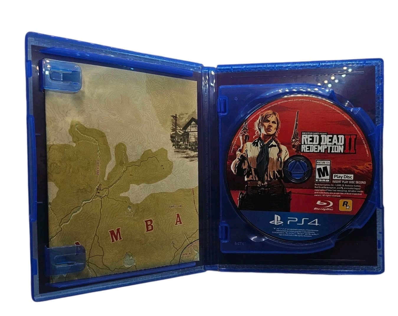 Red Dead Redemption 2 PlayStation 4, 2018, Map Included - Thumbnail 3