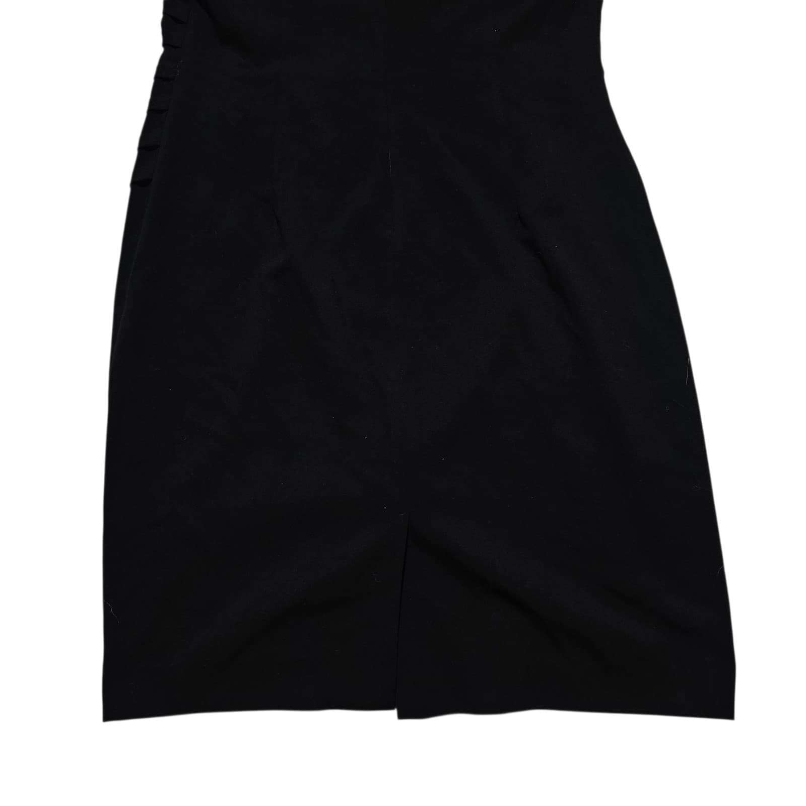 Calvin Klein Black Sleeveless Pleated Career Cocktail Sheath Dress Women Size 12 - Thumbnail 8