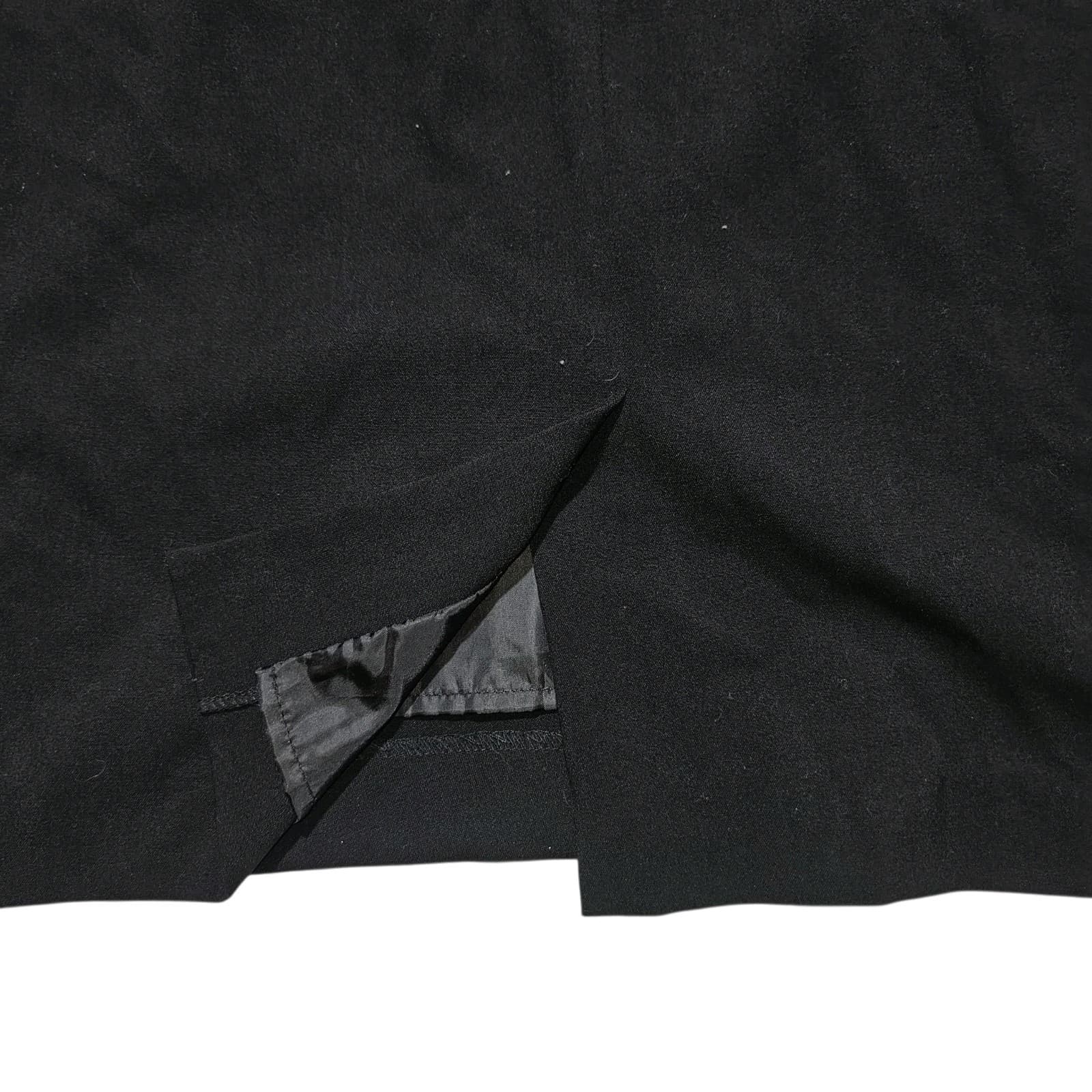 Calvin Klein Black Sleeveless Pleated Career Cocktail Sheath Dress Women Size 12 - Thumbnail 9