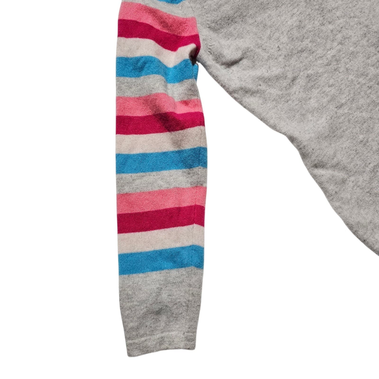 100% Cashmere Vneck Sweater By Pure Collection Size 8/10 - Thumbnail 7