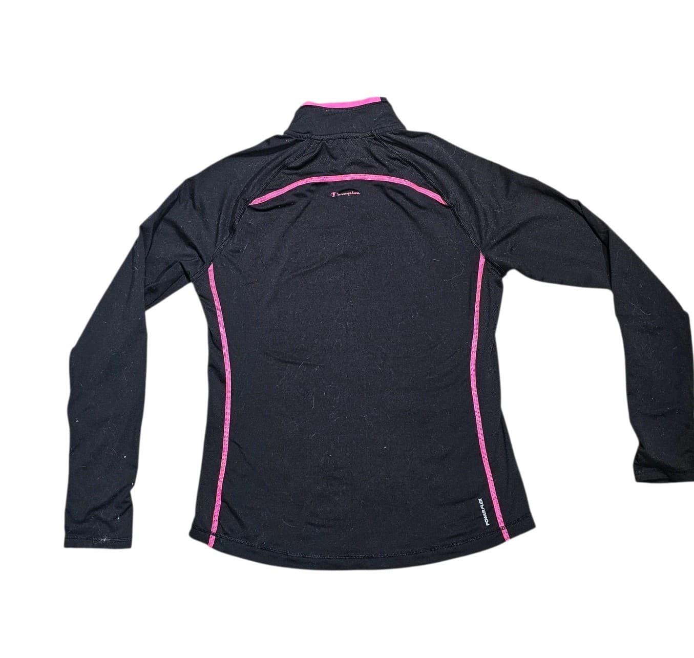Champion Powertrain Women's Medium Athetic Long Sleeved Black Pink Accents - Thumbnail 5