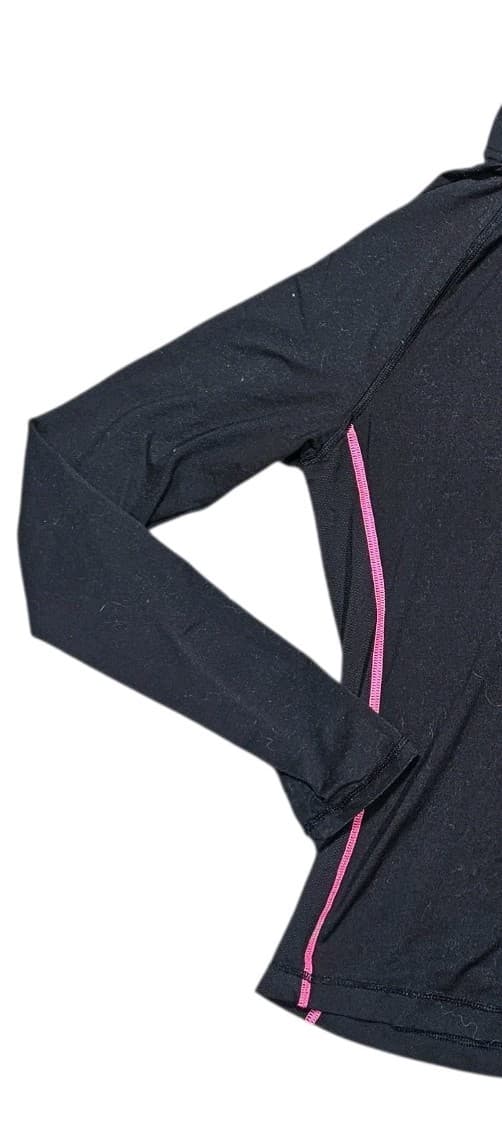 Champion Powertrain Women's Medium Athetic Long Sleeved Black Pink Accents - Thumbnail 3