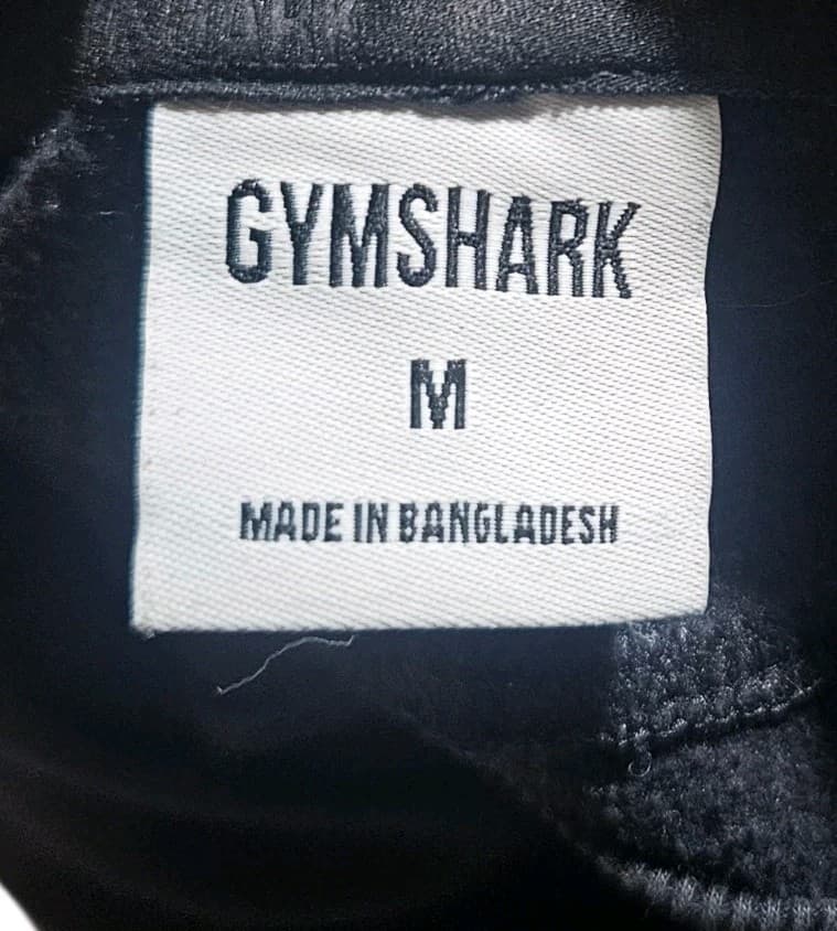 Gymshark Crest Sweatshirt Black Crew Neck Pullover Black womans Size Medium - Thumbnail 12