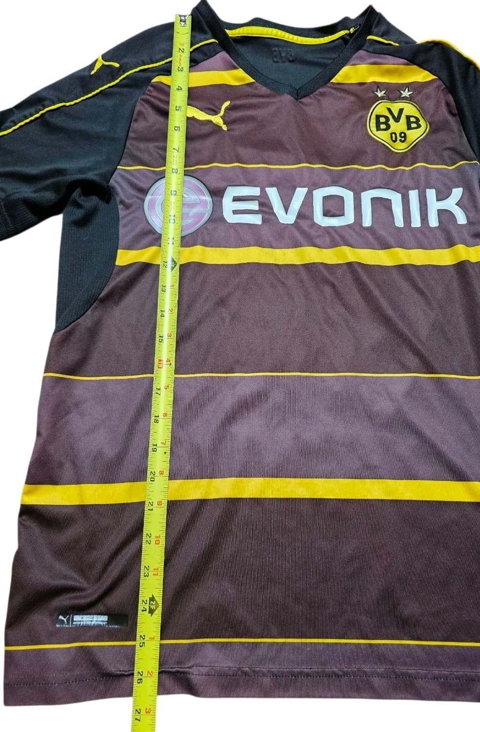 Puma: Borussia Dortmund 2016-17 Away Soccer Jersey Evonik BVB 09 Youth Xl - Thumbnail 11
