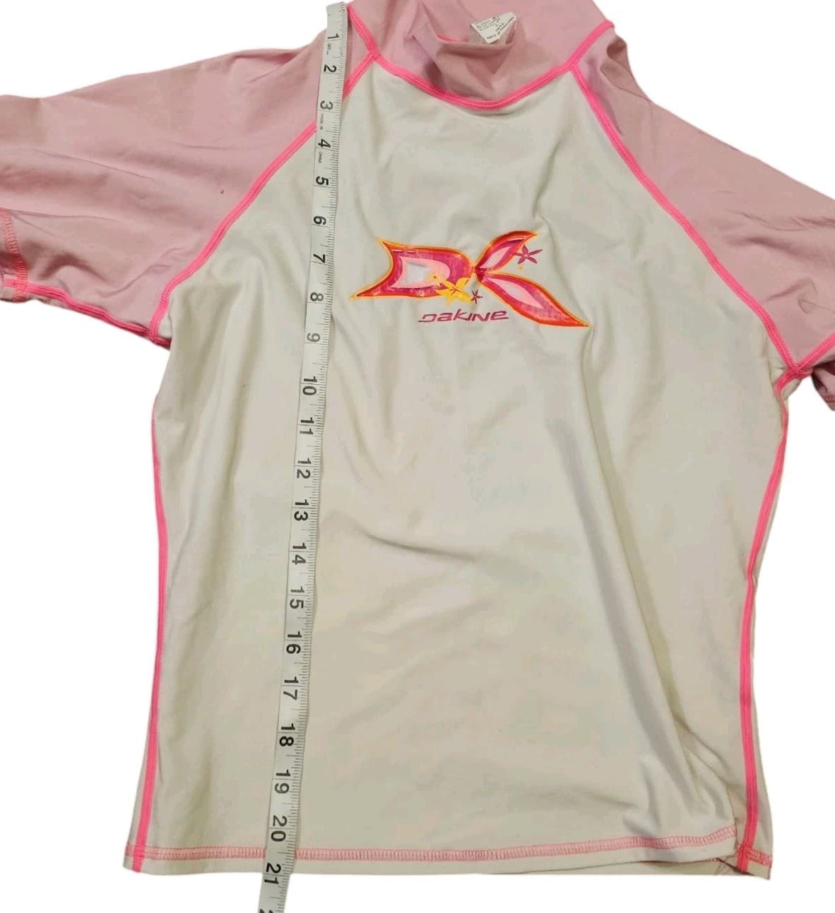Dakine Womans Rash Guard Size Large 10/12 (Has Stain On Upper Back) - Thumbnail 11