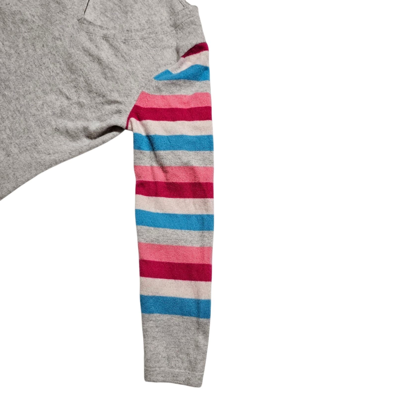 100% Cashmere Vneck Sweater By Pure Collection Size 8/10 - Thumbnail 8
