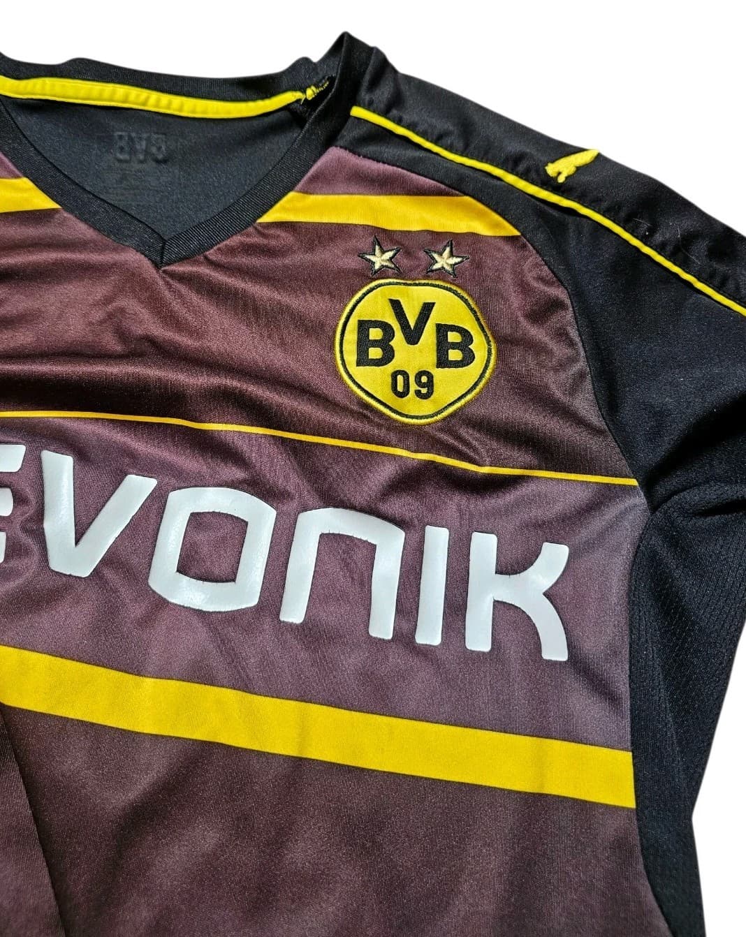 Puma: Borussia Dortmund 2016-17 Away Soccer Jersey Evonik BVB 09 Youth Xl - Thumbnail 3