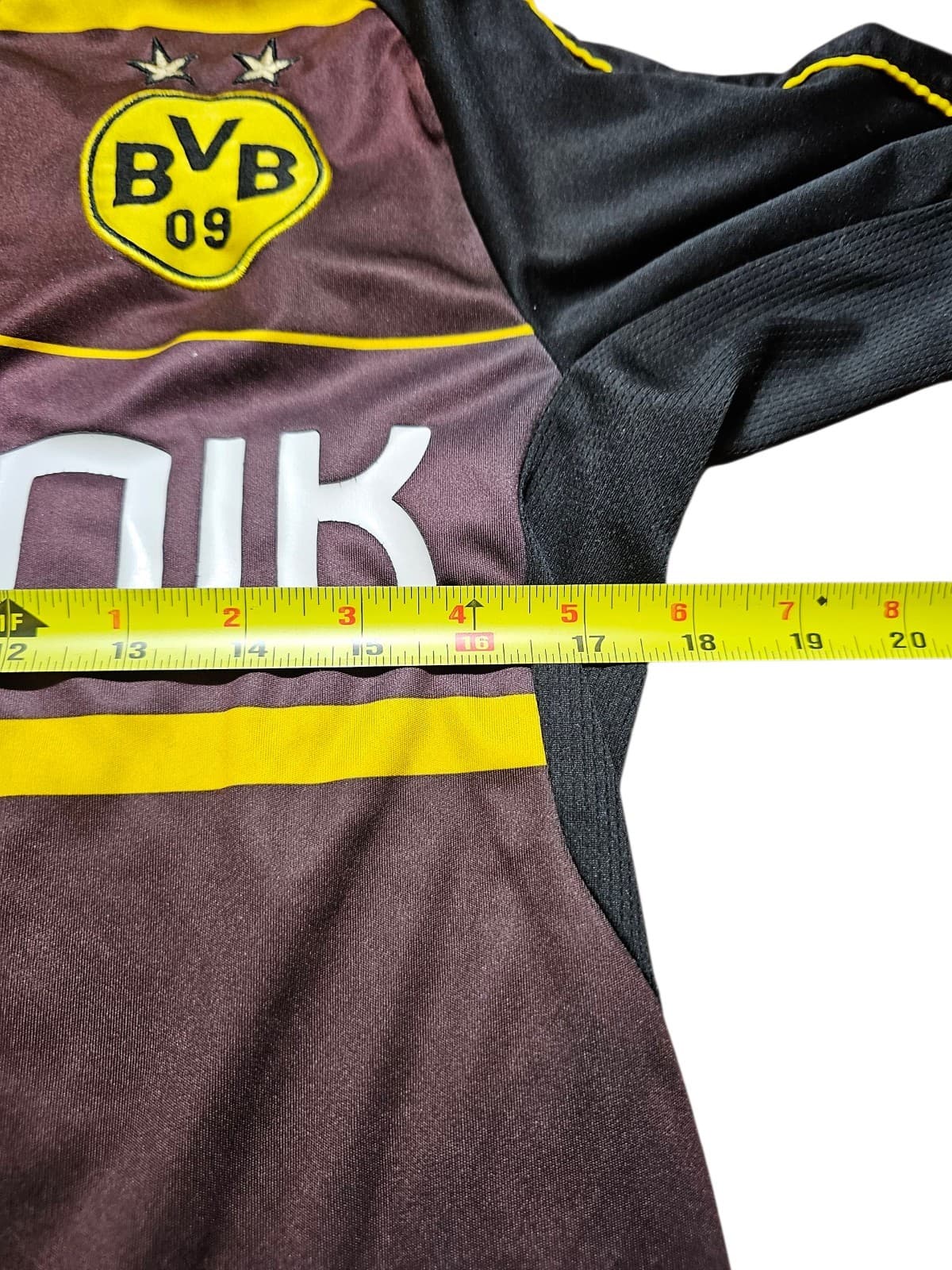 Puma: Borussia Dortmund 2016-17 Away Soccer Jersey Evonik BVB 09 Youth Xl - Thumbnail 12