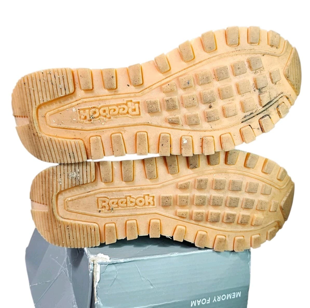 Reebok Harman Run Double Gray White Black Sneakers Shoes Size 7.5 Womans - Thumbnail 9