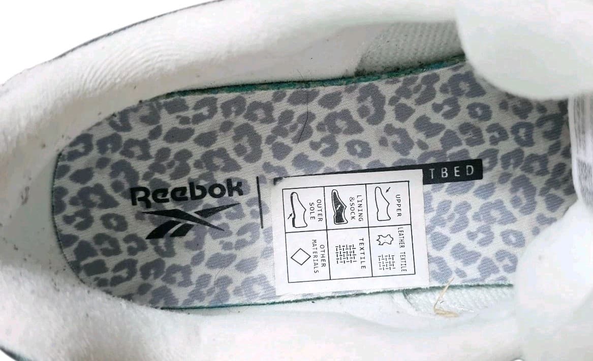 Reebok Harman Run Double Gray White Black Sneakers Shoes Size 7.5 Womans - Thumbnail 10