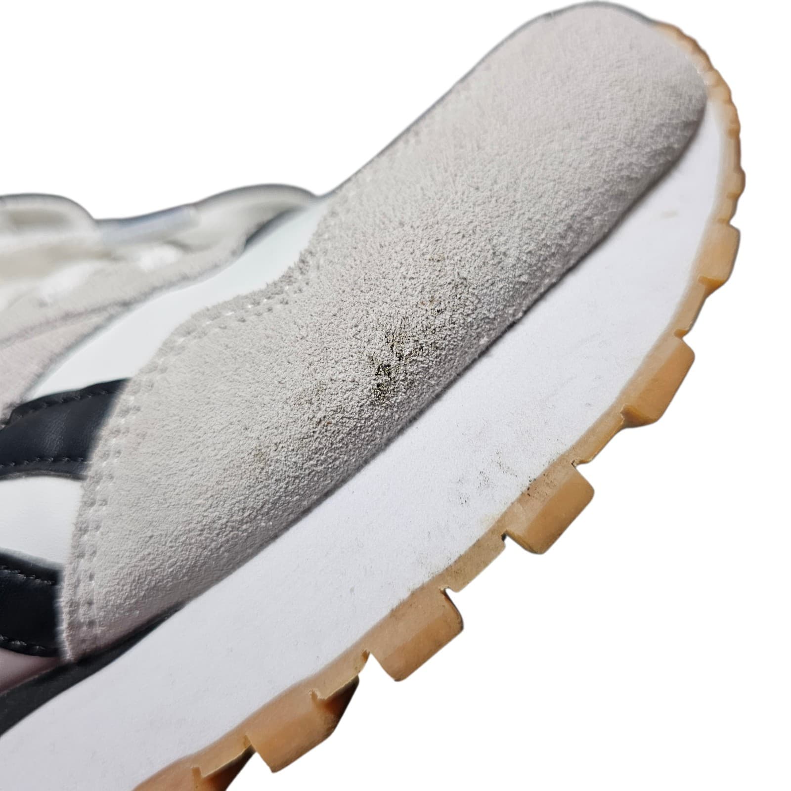Reebok Harman Run Double Gray White Black Sneakers Shoes Size 7.5 Womans - Thumbnail 12